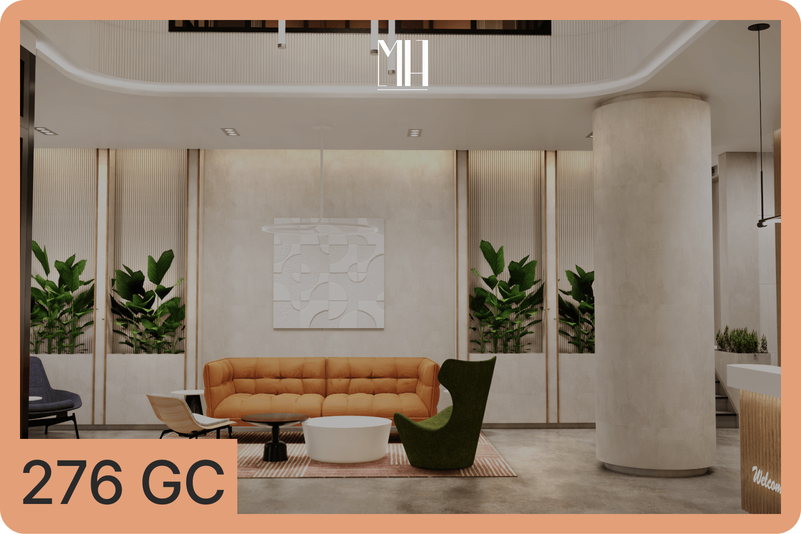 Illustration of Large Apartment-Exclusive Rental